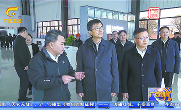 自治區(qū)黨委書(shū)記陳剛到柳工調(diào)研