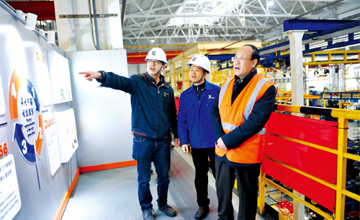 中央黨校調研組深入柳工調研