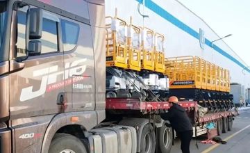 88臺高空作業(yè)平臺交付，打響2024年“開門紅”！